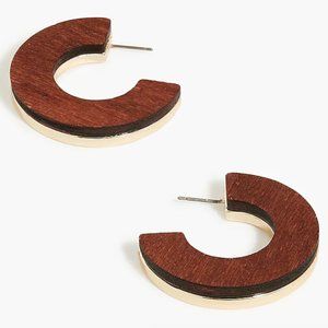 Jcrew - Gold Color Hoop Earrings